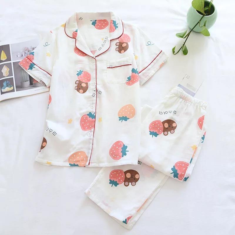 Printed Cotton Nightsuits - Label Frenesi Fashion