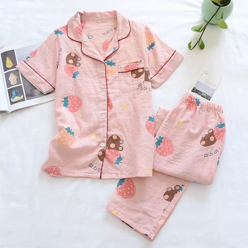 Printed Cotton Nightsuits - Label Frenesi Fashion
