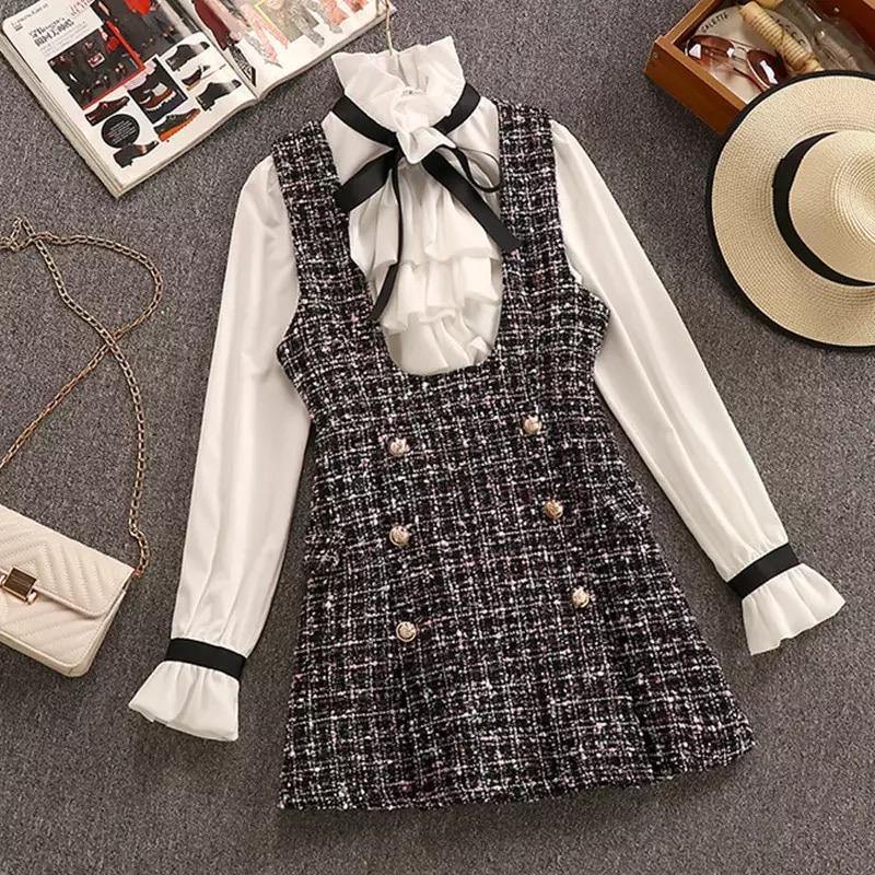 Regina Plaid Sets - Label Frenesi Fashion