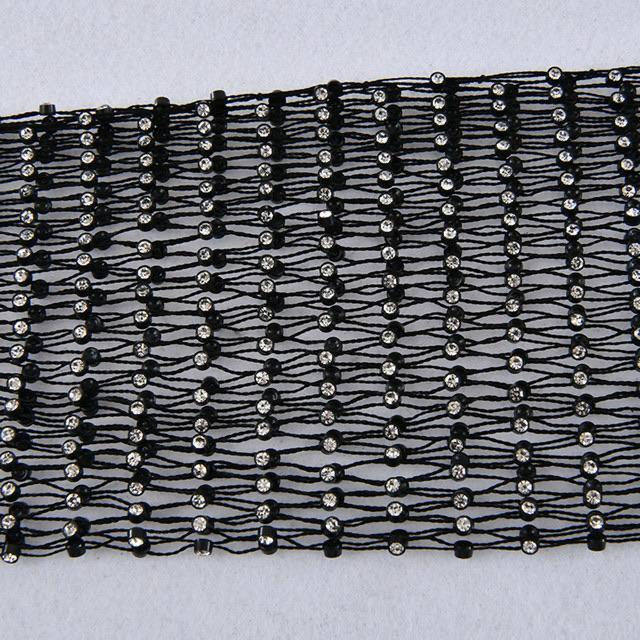 Rhinestone Mesh Pants - Label Frenesi Fashion