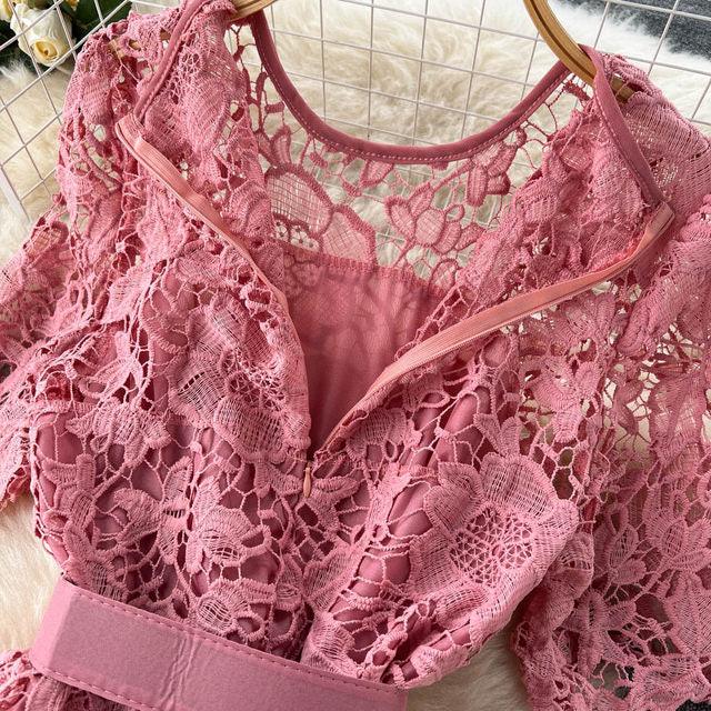Riley Lace Dress - Label Frenesi Fashion
