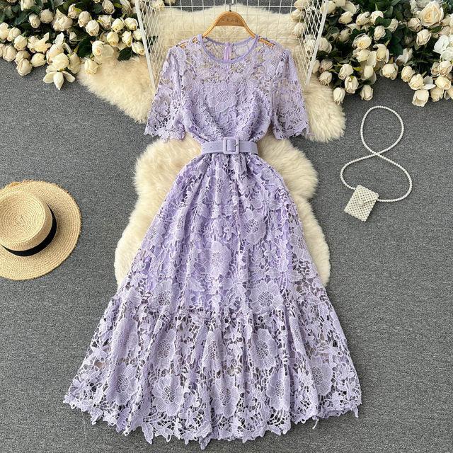 Riley Lace Dress - Label Frenesi Fashion