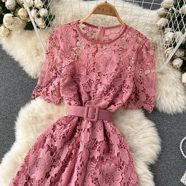Riley Lace Dress - Label Frenesi Fashion