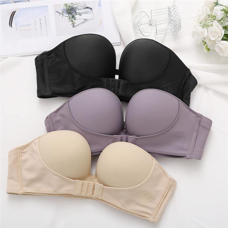 Seamless Strapless Bralettes - Label Frenesi Fashion