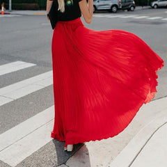Senza Pleated Skirts - Label Frenesi Fashion