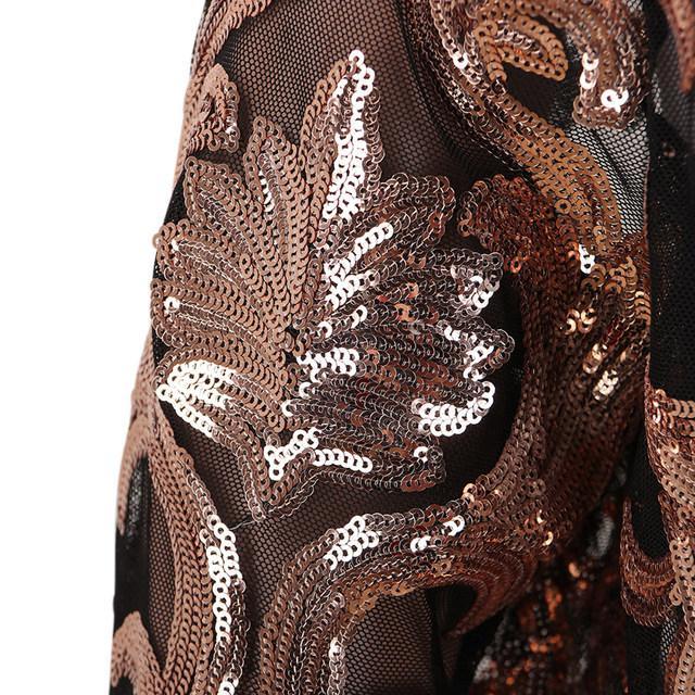 Sequin Shrug Jacket - Label Frenesi Fashion