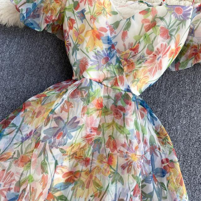 Serena Floral Dress - Label Frenesi Fashion
