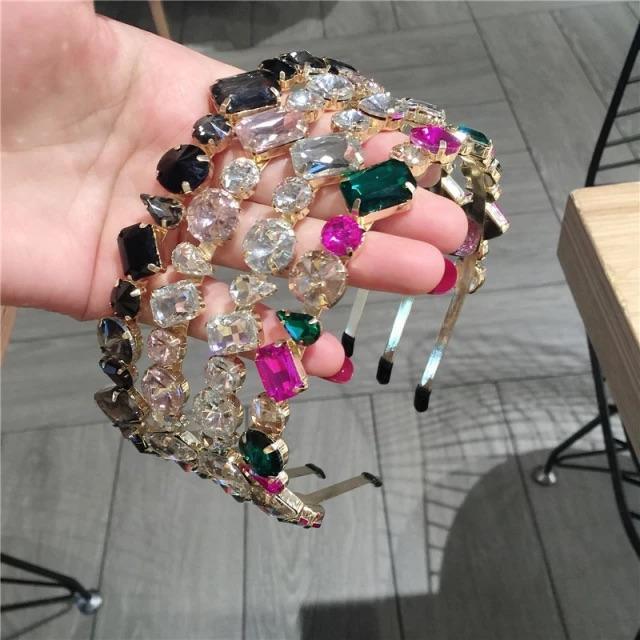 Shalby Rhinestone Headbands - Label Frenesi Fashion