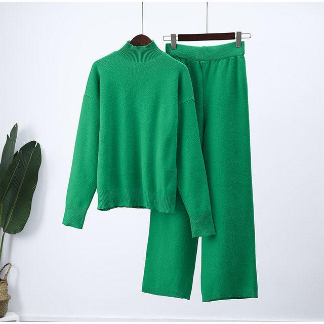 Shelby Knitted Cashmere Co-ord Sets - Label Frenesi Fashion