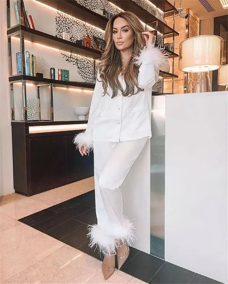 Shiraz Fur Coord Sets - Label Frenesi Fashion