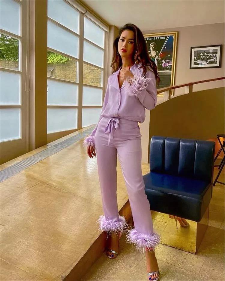 Shiraz Fur Coord Sets - Label Frenesi Fashion