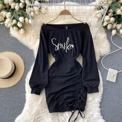 Smile Clinch Dress - Label Frenesi Fashion