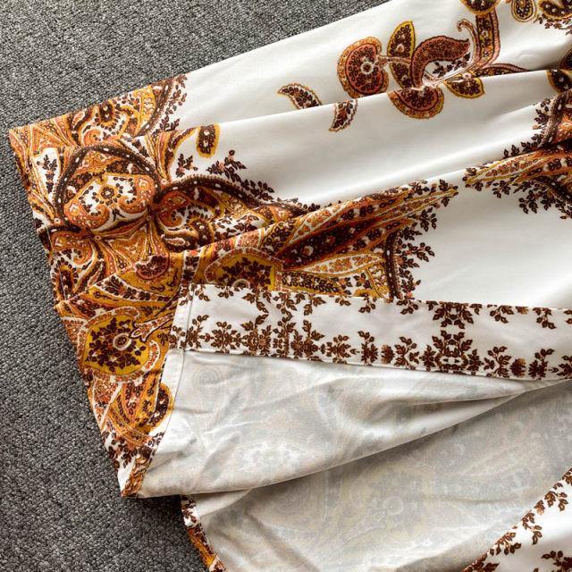 Swiss Printed Dress - Label Frenesi Fashion