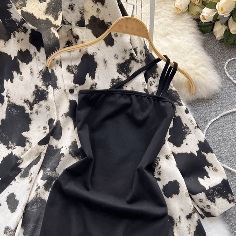 Talia Dress & Shirt Set - Label Frenesi Fashion