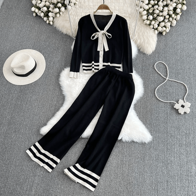 Travis Knit Co-ord Sets - Label Frenesi Fashion