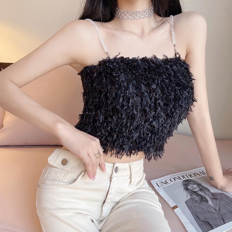 Vanessa Fur Top - Label Frenesi Fashion