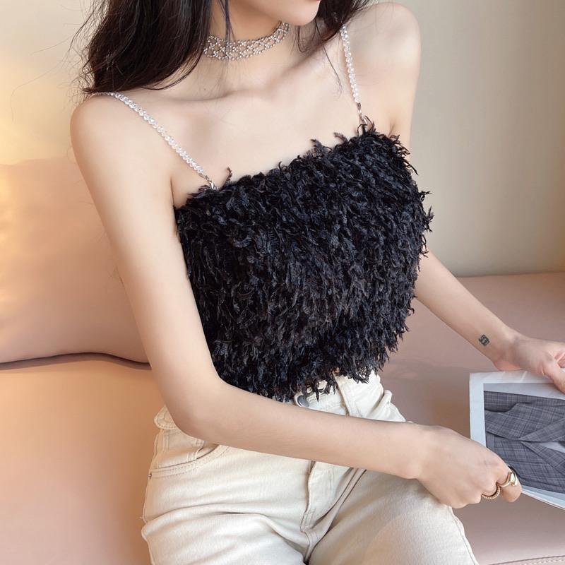 Vanessa Fur Top - Label Frenesi Fashion