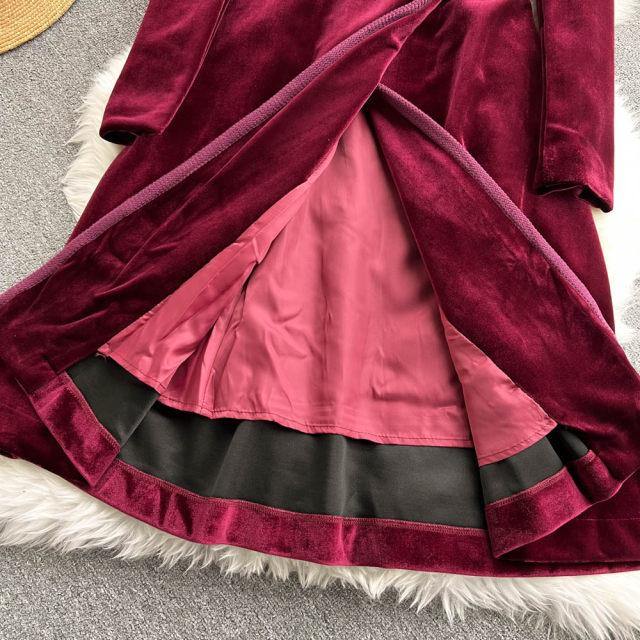 Venice Velvet Trench Coats - Label Frenesi Fashion