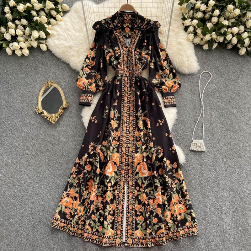 Venice Vintage MIDI Dress - Label Frenesi Fashion