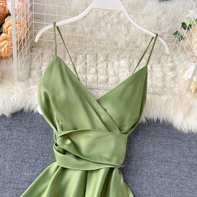Venus Satin Dress - Label Frenesi Fashion