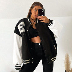 Wisconsin Baseball Jacket - Label Frenesi Fashion