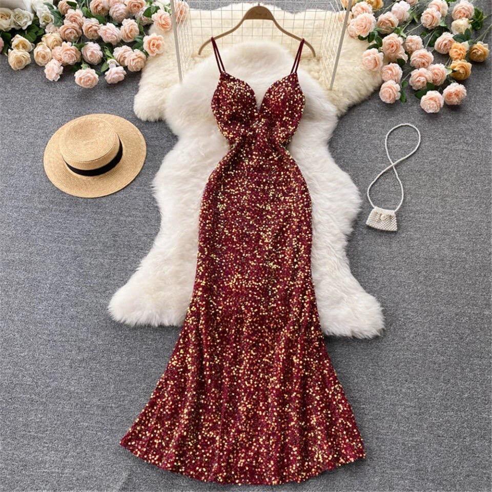 Yale Sequin Dress - Label Frenesi Fashion