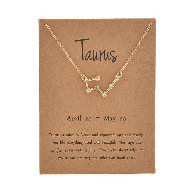 Zodiac Necklace - Label Frenesi Fashion