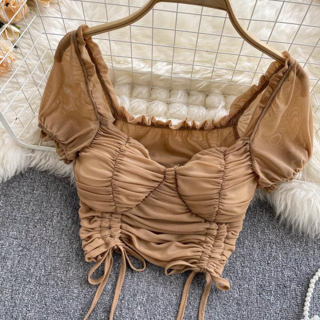 Zoe Padded Crop Tops - Label Frenesi Fashion
